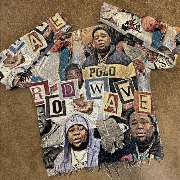 CUSTOM ROD WAVE CREW NECK - Picture 2 of 2